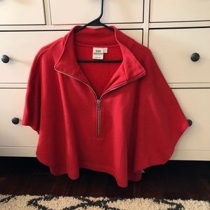 Good American Sweatshirt Poncho